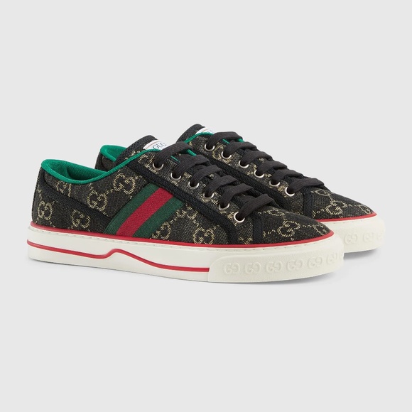 Gucci Shoes - Gucci GG Supreme Monogram Web 1977 Re Edition Tennis Shoes Sneakers